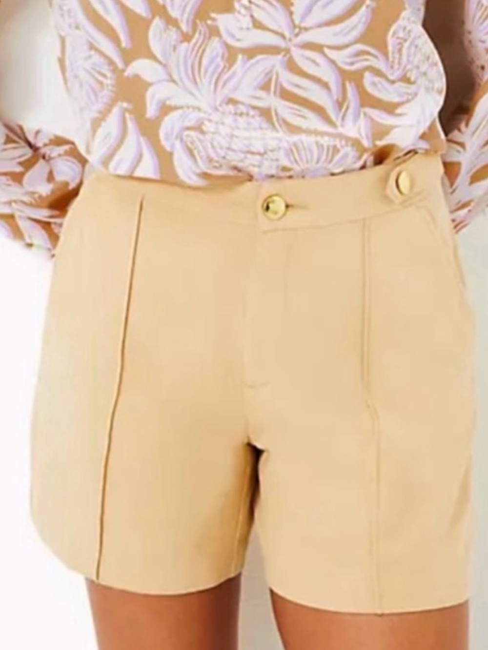 Lilly Pulitzer Deloria linen short